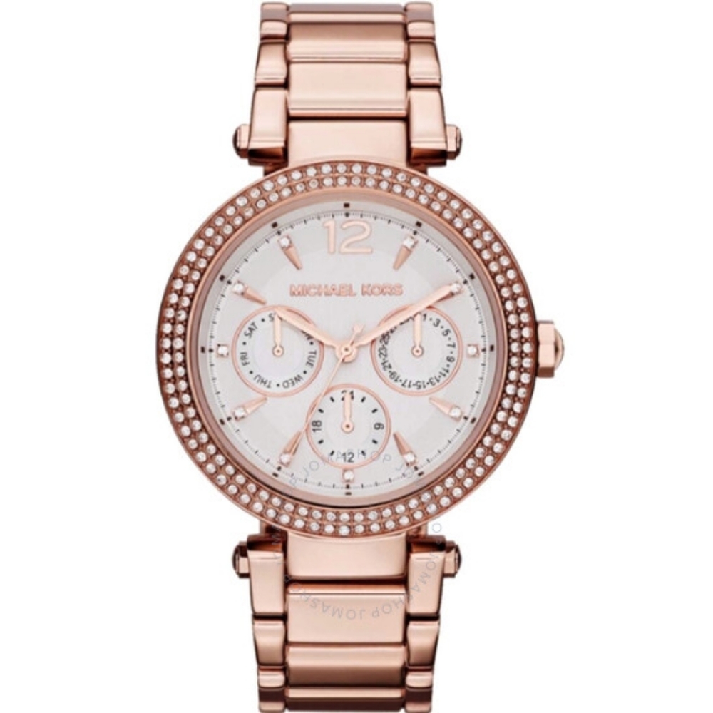 Michael kors Rose gold- stone ladies watch| MK5781